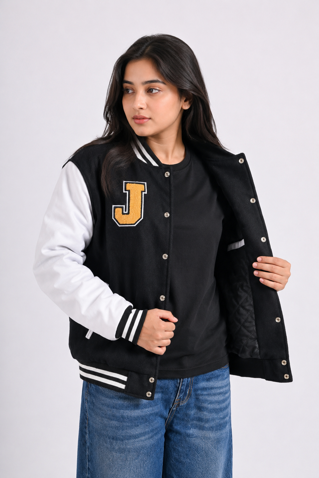 Jesus Is King Female Varsity Jacket