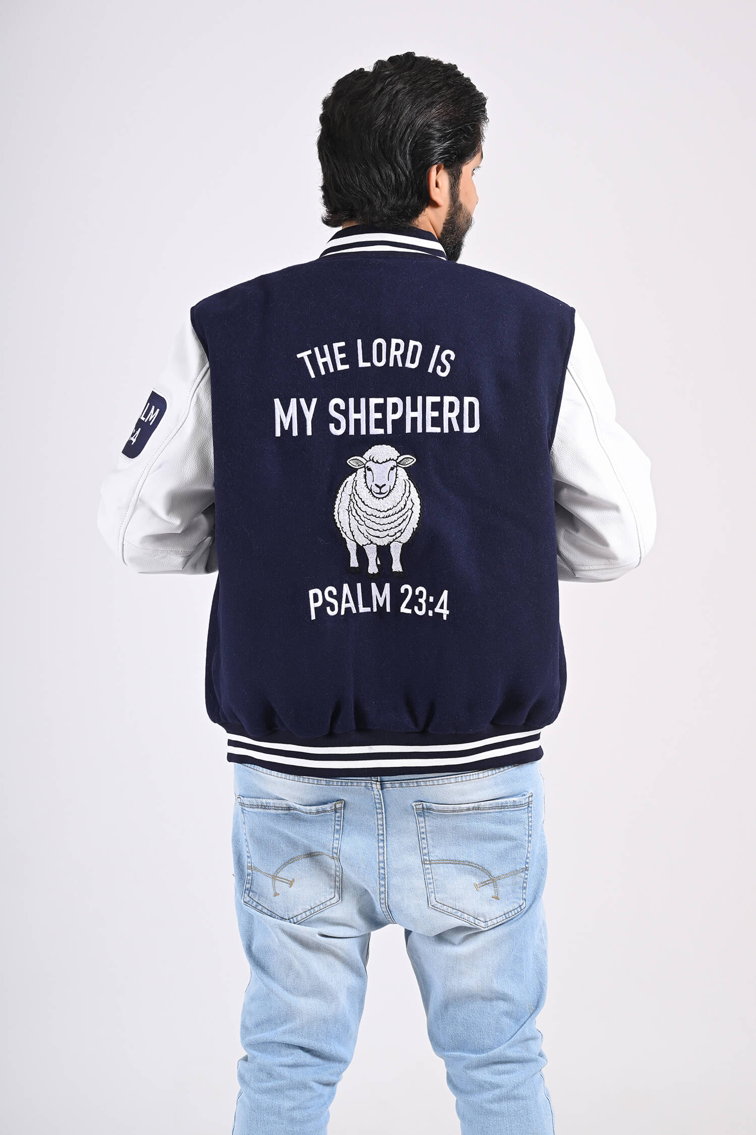 Faith Over Fear Men’s Varsity Jacket