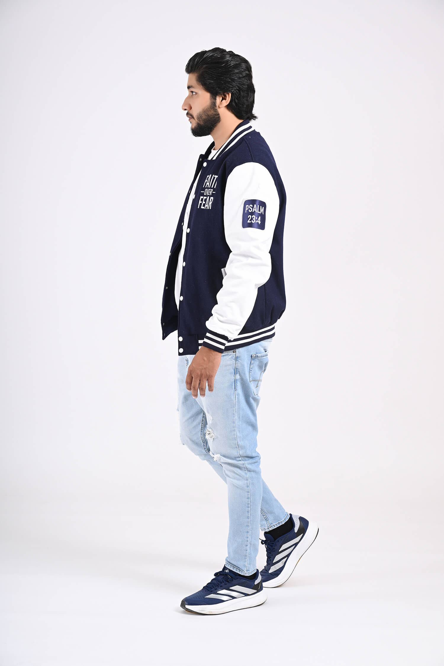 Faith Over Fear Men’s Varsity Jacket