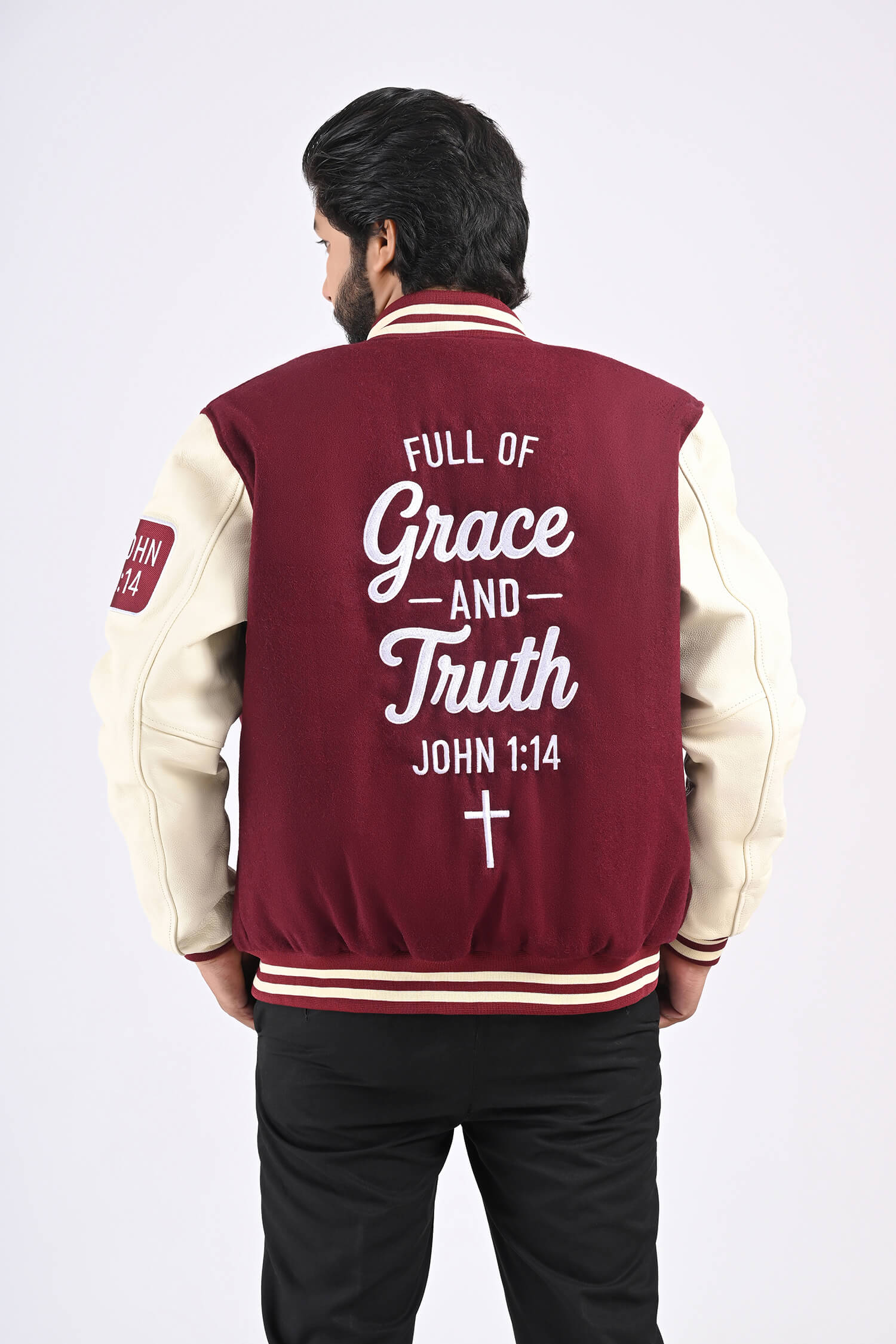 Grace and Truth Men’s Varsity Jacket
