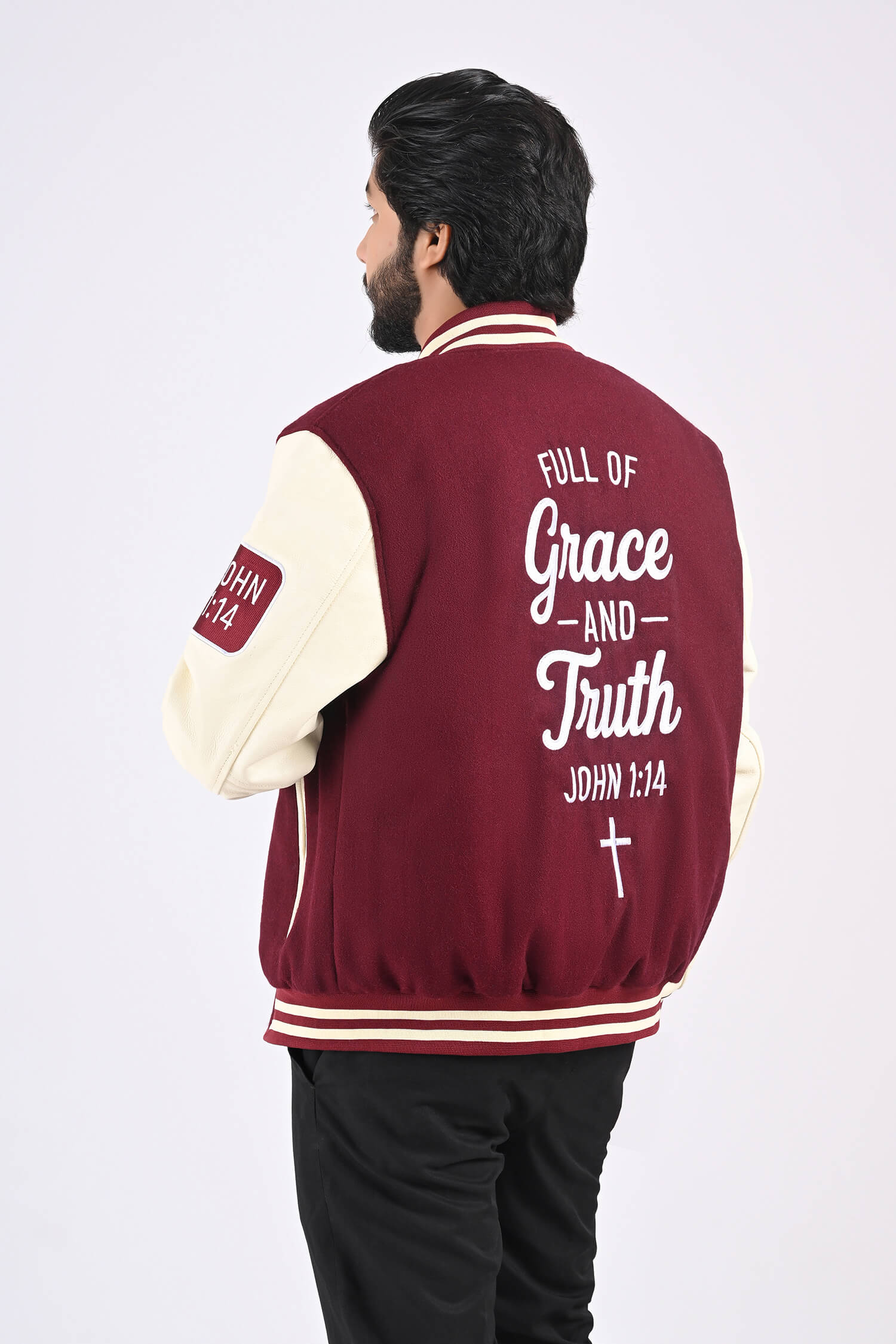 Grace and Truth Men’s Varsity Jacket