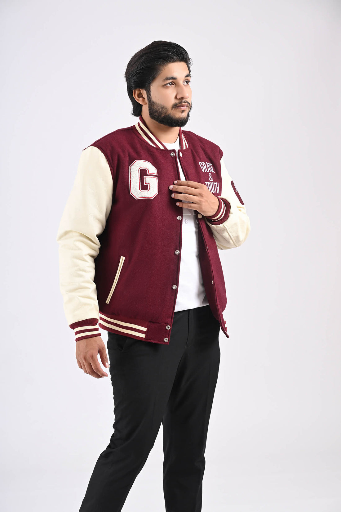 Grace and Truth Men’s Varsity Jacket
