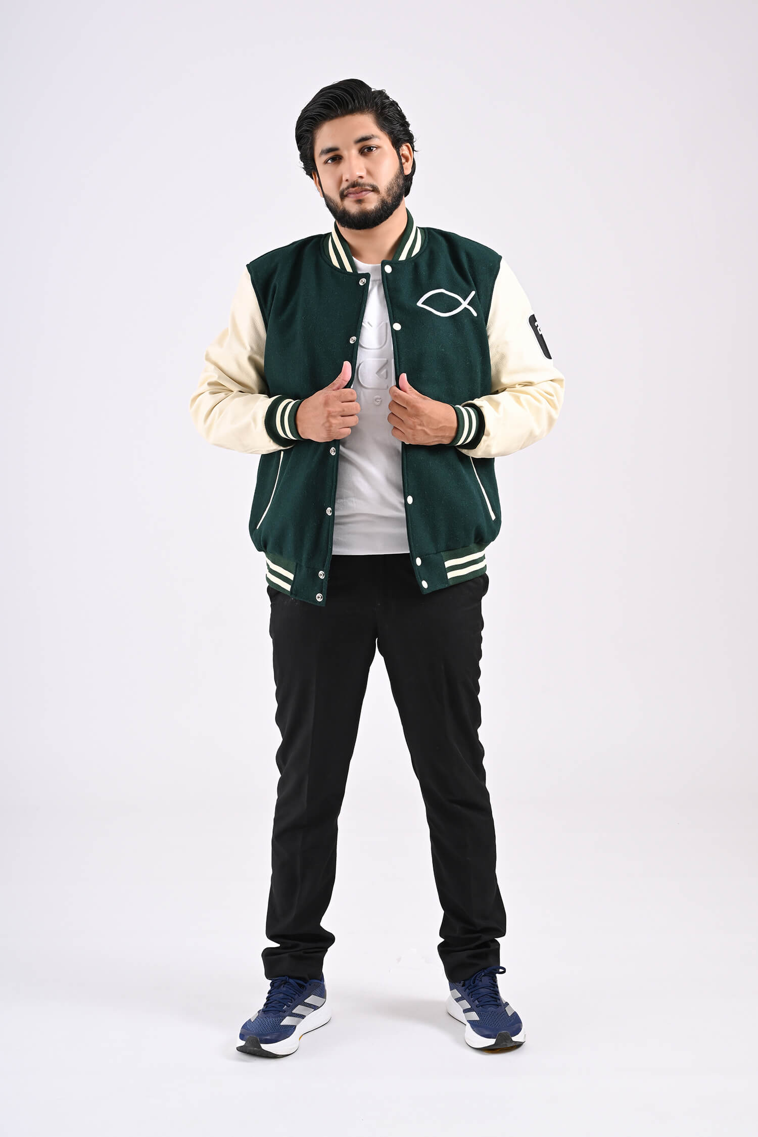 Walk By Faith Men’s Varsity Jacket
