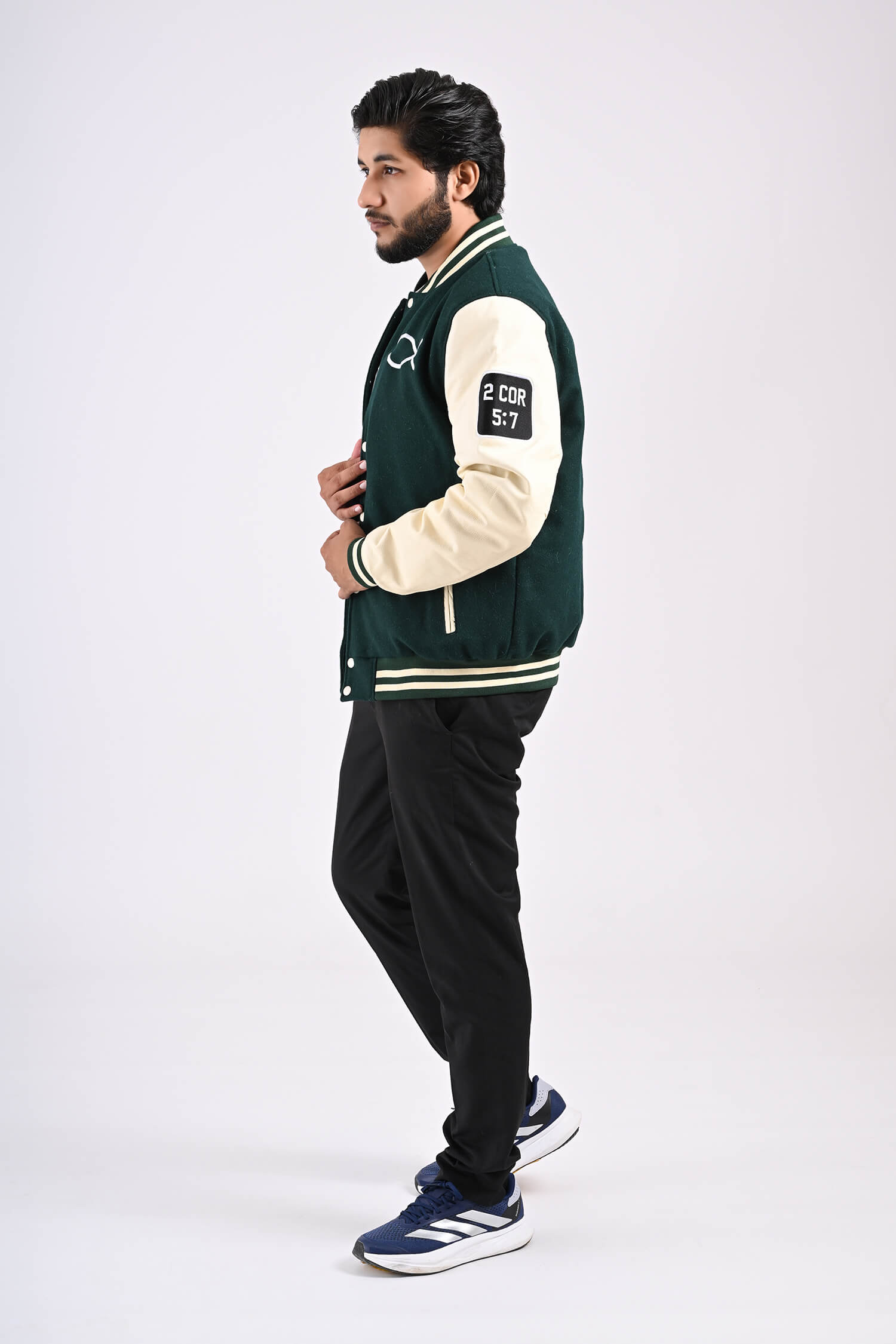 Walk By Faith Men’s Varsity Jacket