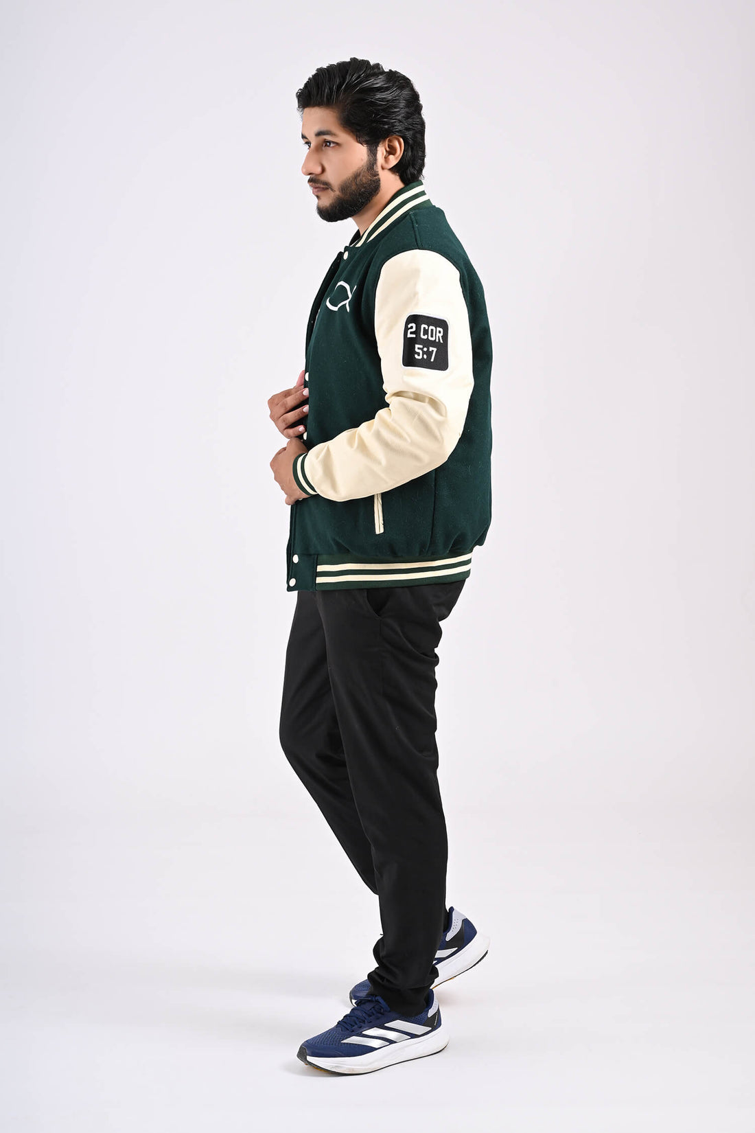 Walk By Faith Men’s Varsity Jacket