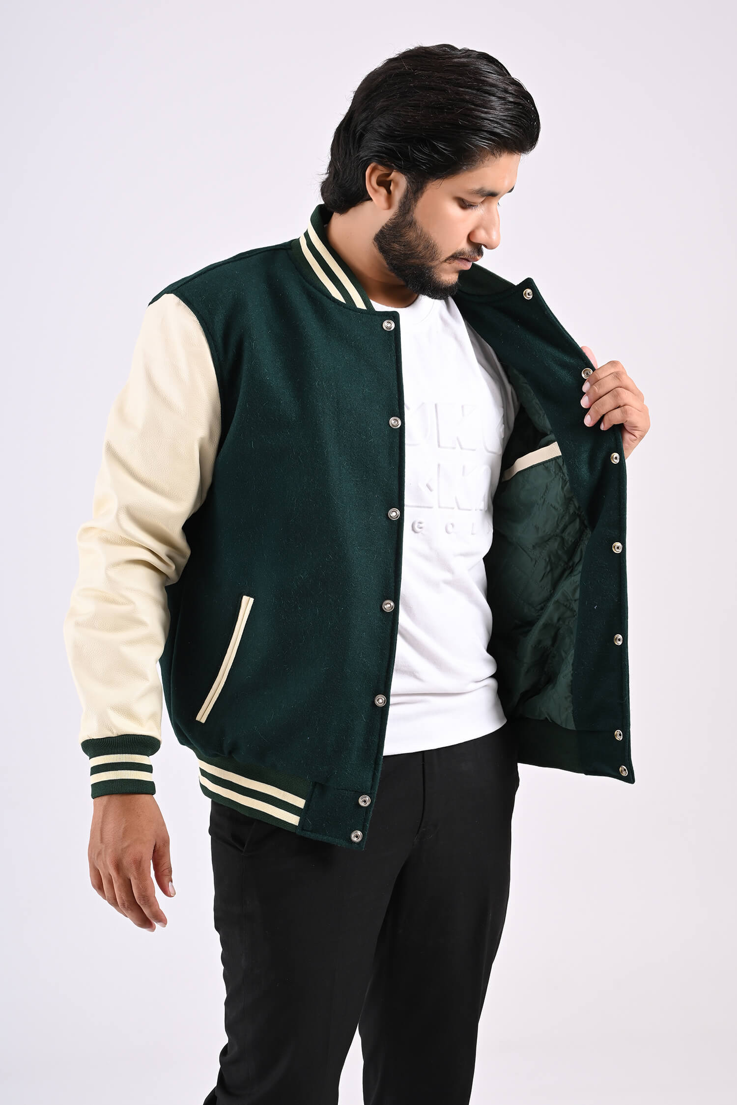 Walk By Faith Men’s Varsity Jacket