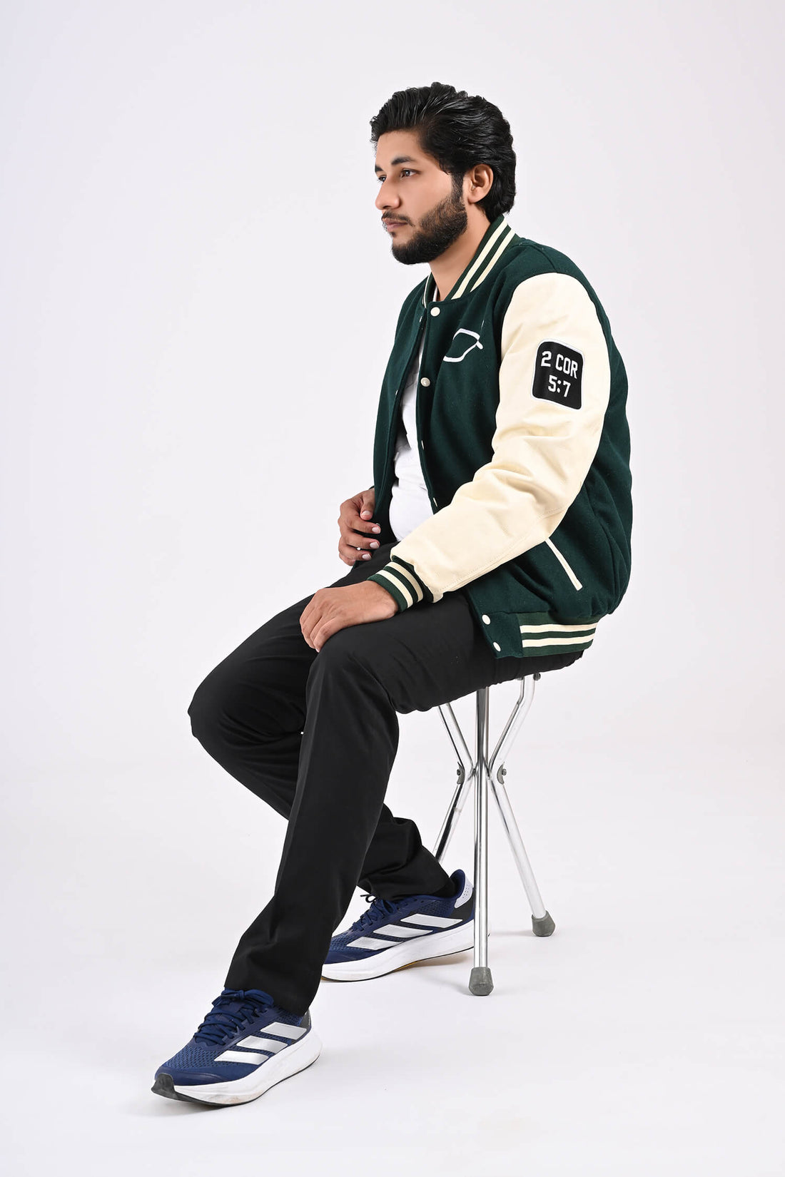 Walk By Faith Men’s Varsity Jacket