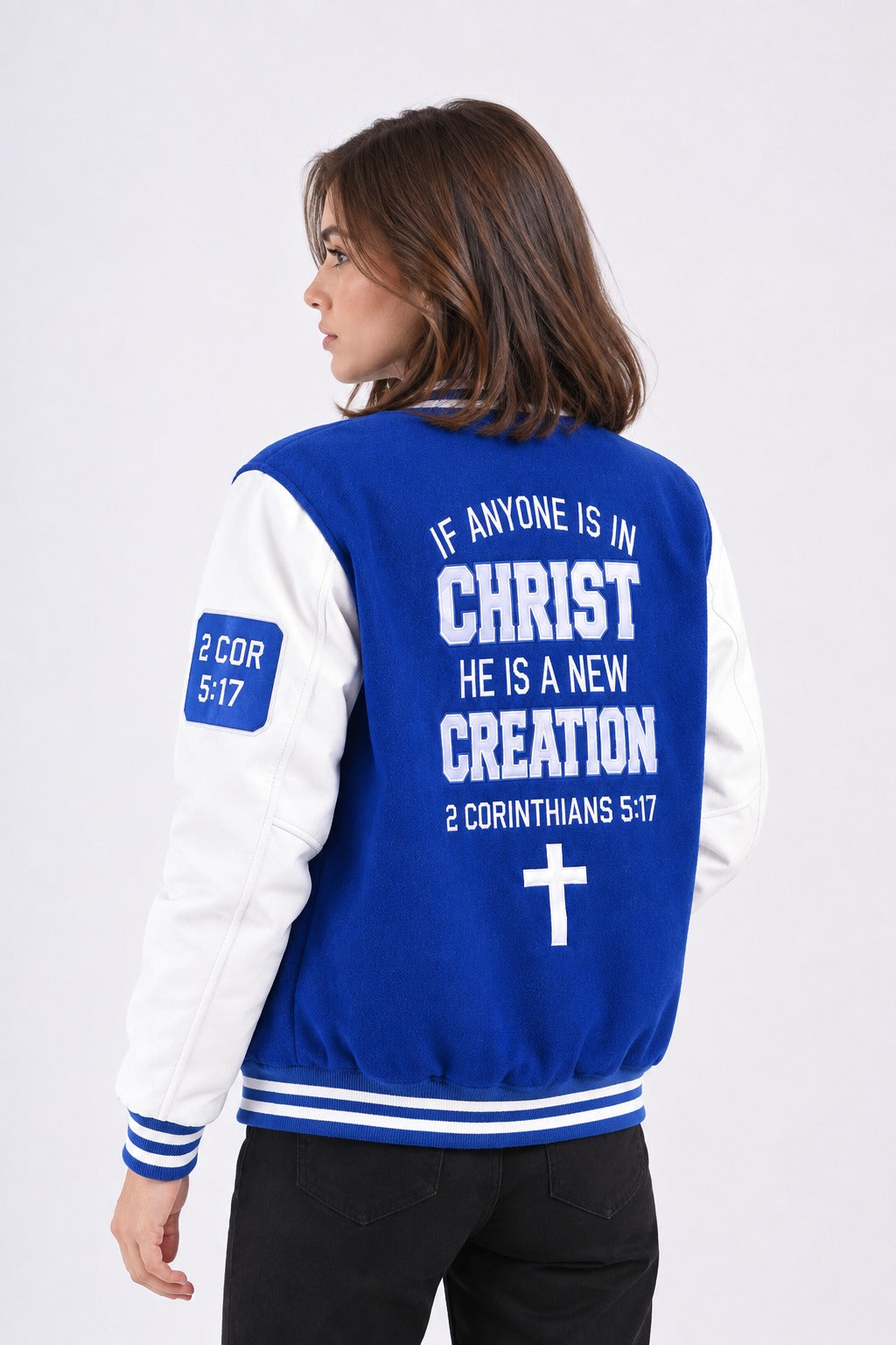 New Creation Female Varsity Jacket