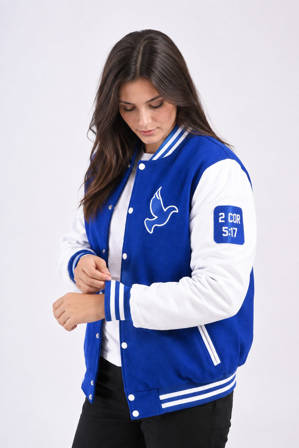 New Creation Female Varsity Jacket