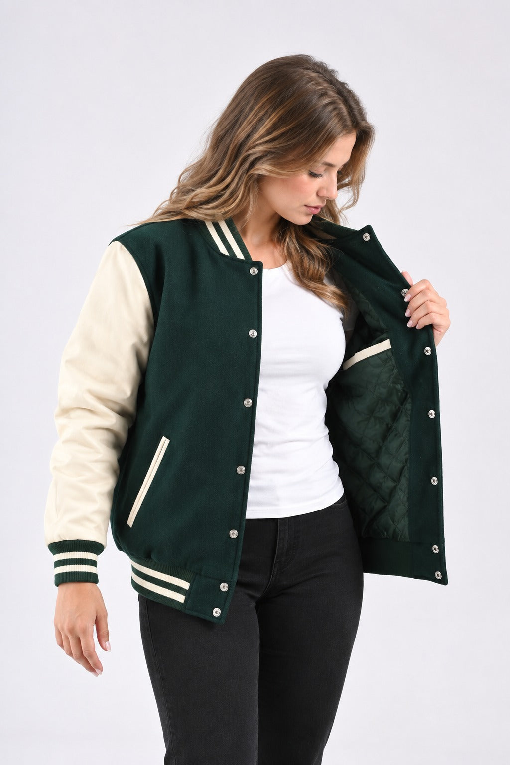 Walk By Faith Female Varsity Jacket