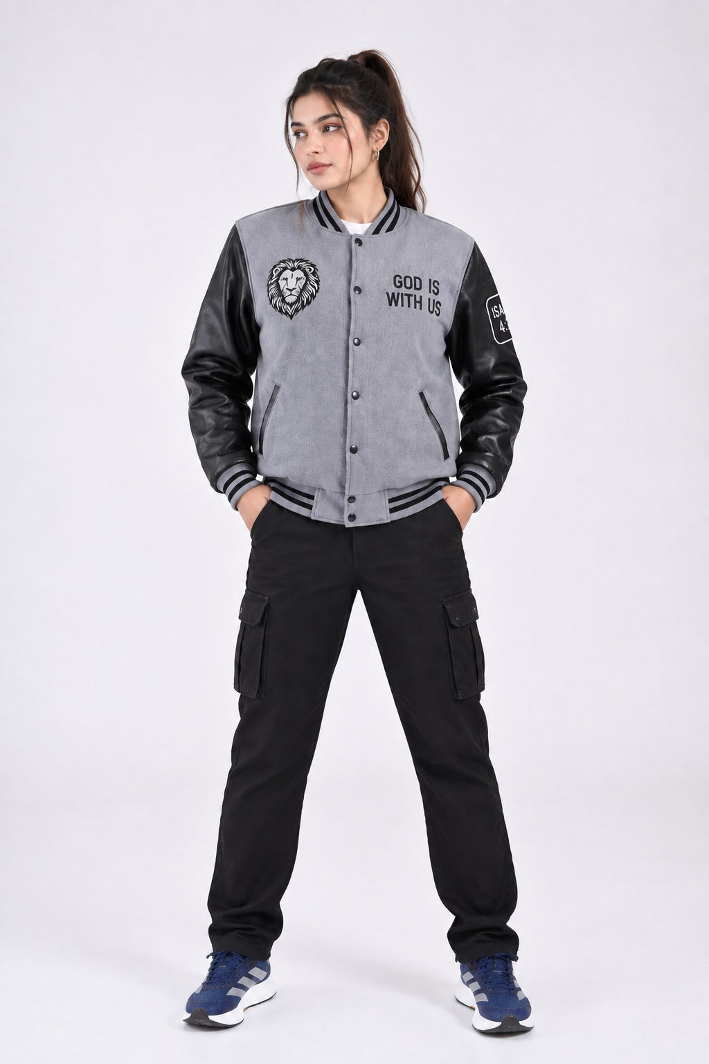 Lion of Judah Female Varsity Jacket