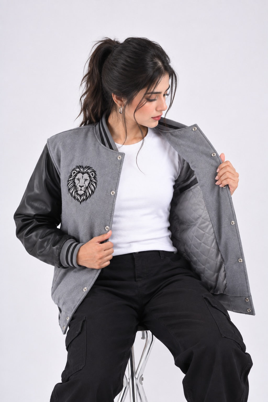 Lion of Judah Female Varsity Jacket